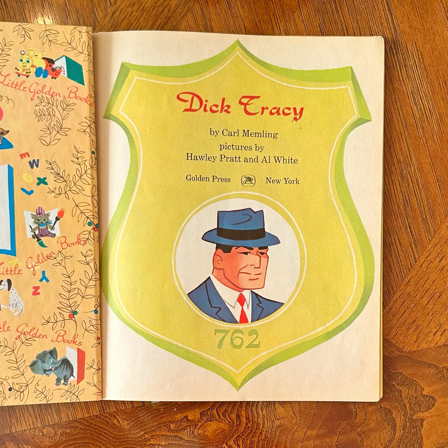 DICK TRACY (1962) - A Little Golden Book