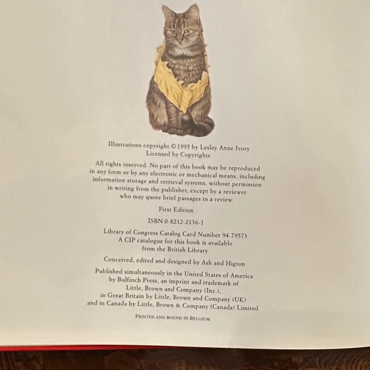 CATS AND CAROLS (1995) by Lesley Anne Ivory