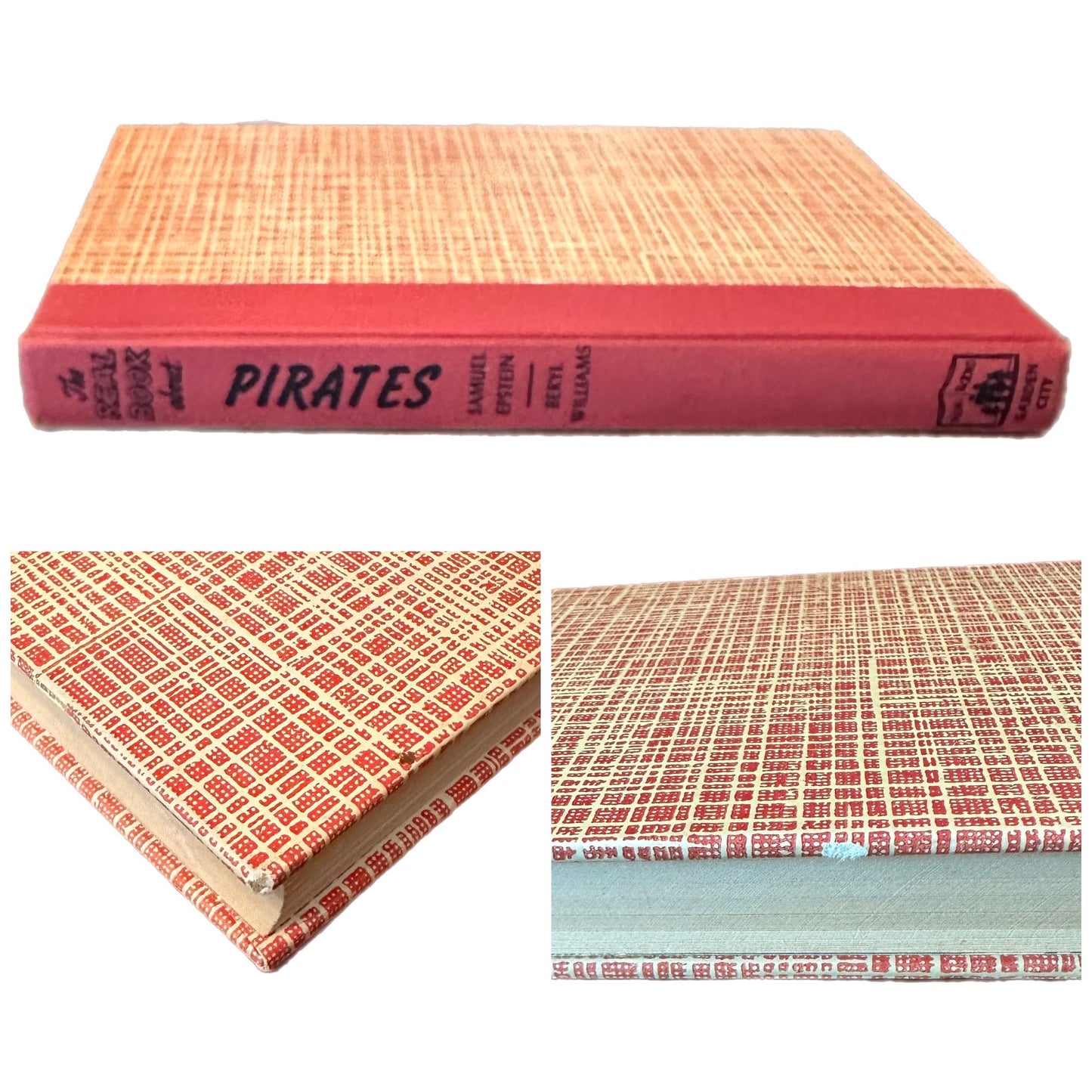 THE REAL BOOK ABOUT PIRATES [REAL BOOK SERIES] (1952) by Samuel Epstein and Beryl Williams