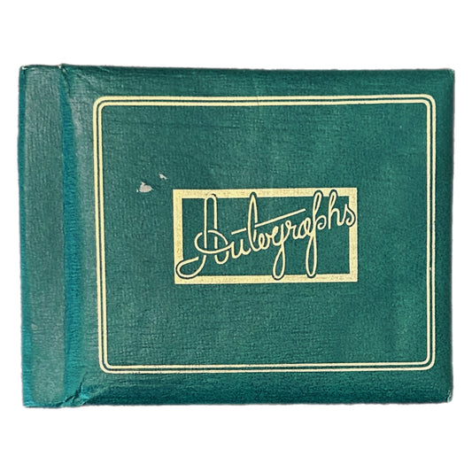 MID CENTURY SCHOOL AUTOGRAPH ALBUM BOOK, Vintage Westab, Collectible Ephemera, High School and Elementary