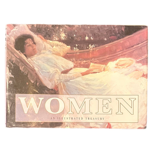 WOMEN: AN ILLUSTRATED TREASURY (1993) by Michelle Lovric, Vintage Art Book