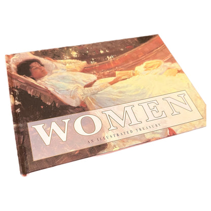 WOMEN: AN ILLUSTRATED TREASURY (1993) by Michelle Lovric, Vintage Art Book