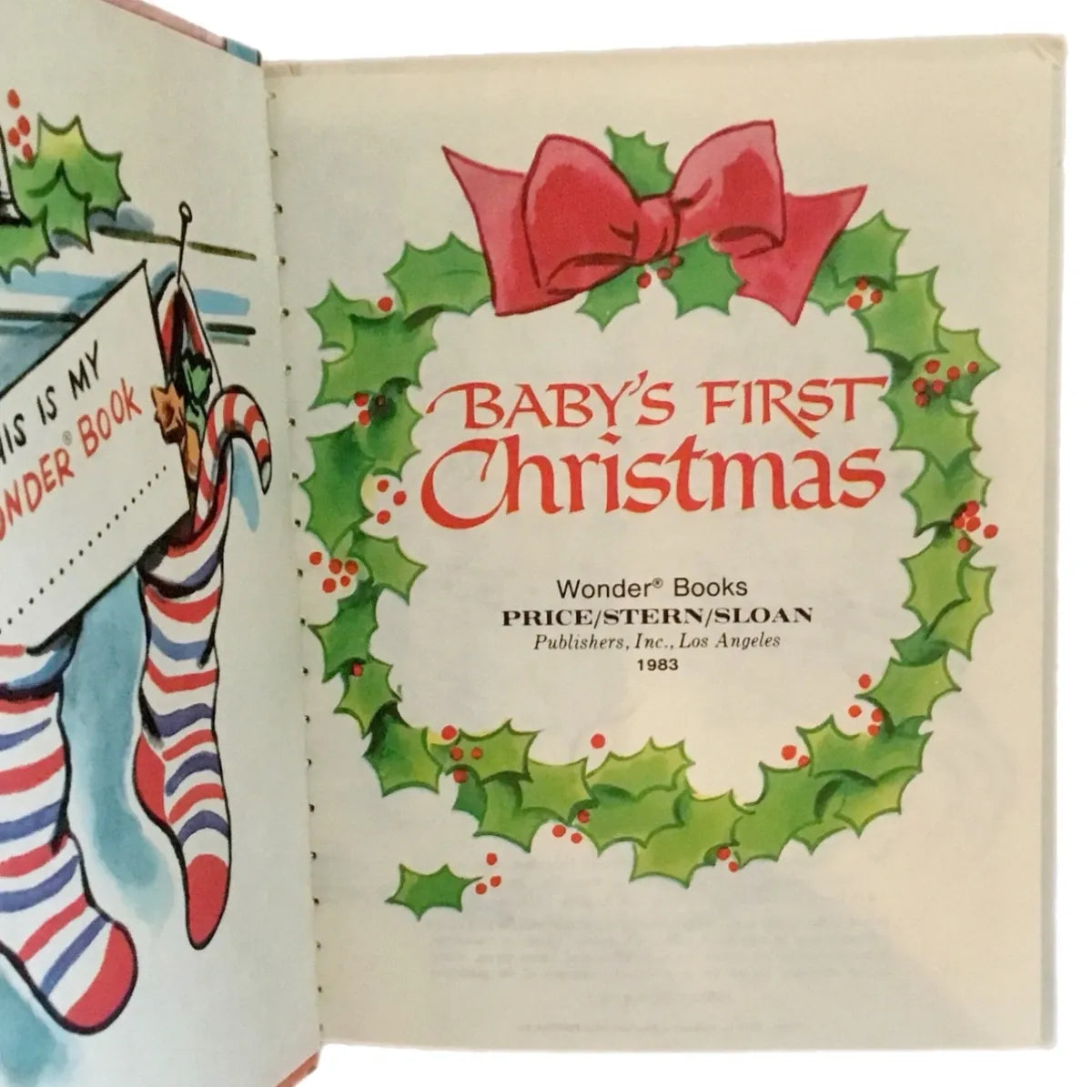 BABY’S FIRST CHRISTMAS (1983) - A Wonder Book