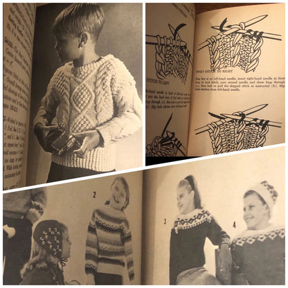 EASY KNITTING: CHILDREN’S SIZES 4 to 14 (1965) by Ruth Hatcher O’Mara