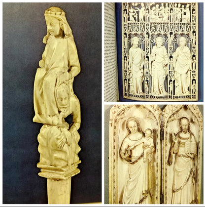 IVORY [PLEASURES AND TREASURES] (1965) by O. Beigbeder, History of Ivory Carving