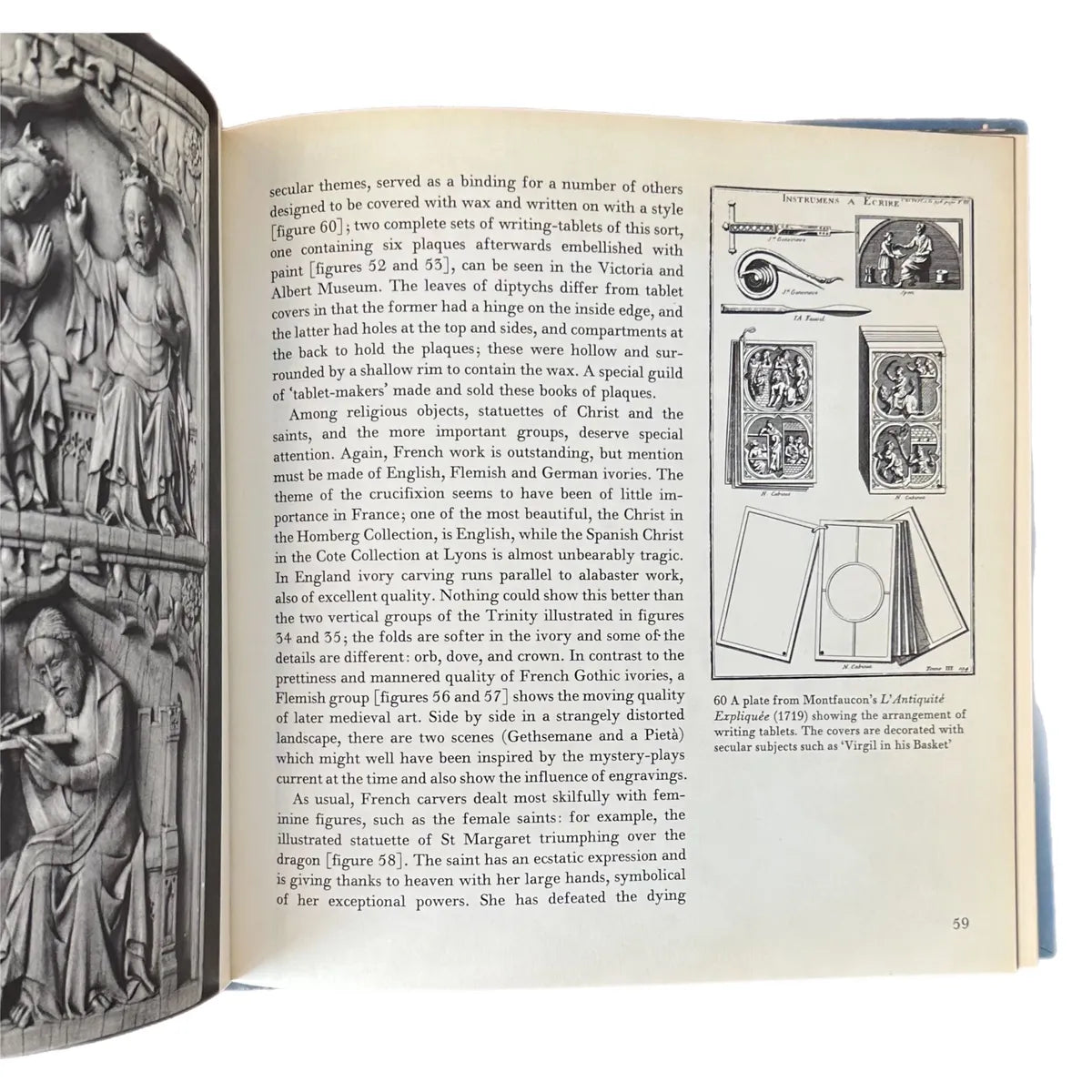 IVORY [PLEASURES AND TREASURES] (1965) by O. Beigbeder, History of Ivory Carving